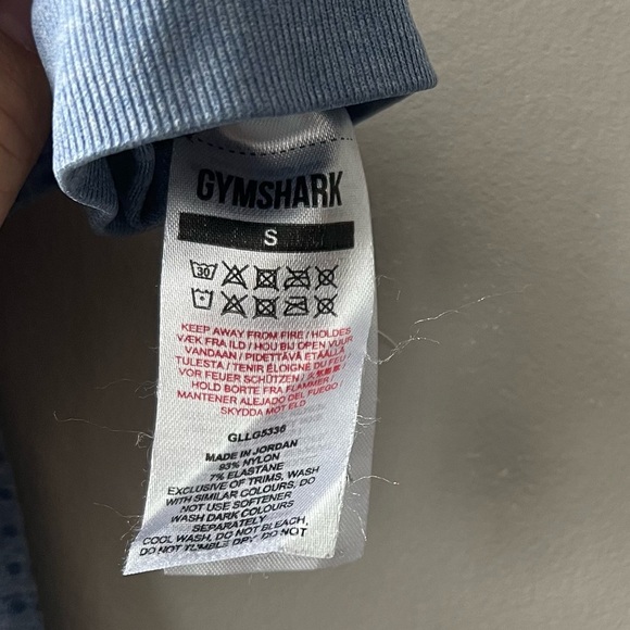 Gymshark Blue Vital Seamless Leggings Size Small - Picture 6 of 6